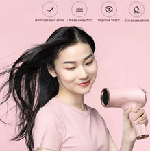 Load image into Gallery viewer, 2600mAh Cordless Anion Blow Dryer Portable Hair Dryer 40/500W USB Rechargeable Powerful 2 Gears - White_3