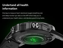 Load image into Gallery viewer, Smart Watch K52 Watches Men Wome Sports Fitness Modes Bluetooth Call Health Monitor 400mah 1.39Inch HD Smartwatch - Black_8