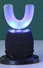 Load image into Gallery viewer, U Shape Cold Light Automatic Toothbrush - Black_0
